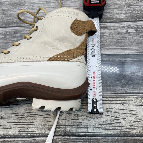Wolverine Torrent Waterproof Duck Boots Ivory Womens US 11M. Used. {65}. - Picture 12 of 14